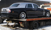Rolls-Royce Phantom на эвакуаторе Горюнов-Авто