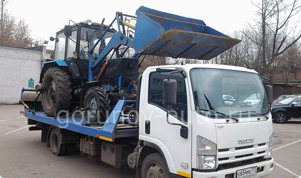Перевозка трактора Беларус МТЗ-82 - фото №2 | Горюнов-Авто